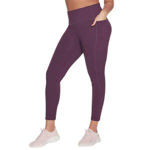 NWT Skechers Women GoWalk GoFlex High Waisted 2-Pocket Size S Leggings $50 AA37